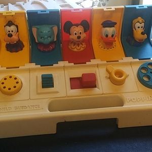 Vintage 1980s Disney Poppin Pals Toy Characters